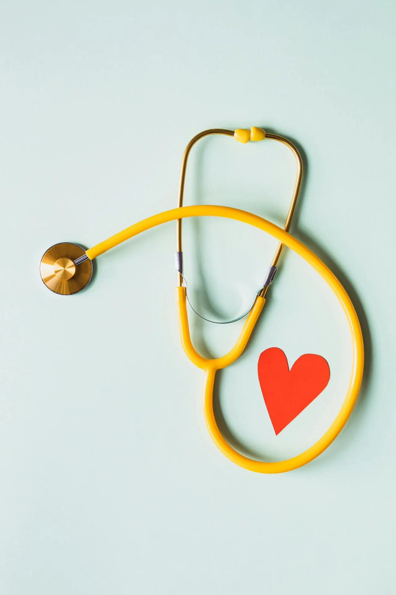 Cardiology education chart background